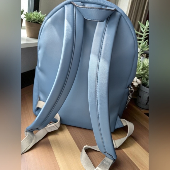 Michael Kors Maisie Medium Pebbled Leather 2-in-1 Backpack Denim (NWT) - Picture 5 of 12